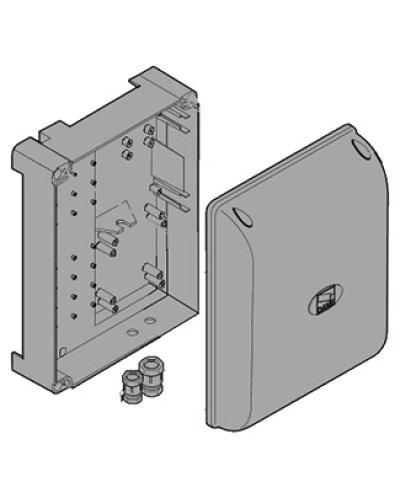 Корпус блока управления G2080 G2081 Came 119RIR238 в Кемерово Запчасти для шлагбаумов и автоматики Pintop.ru