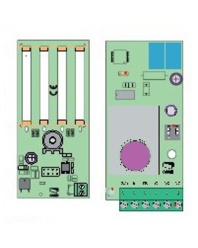 Плата RX DIW01 DBC01 Came 119RIR252 в Кемерово Запчасти для шлагбаумов и автоматики Pintop.ru