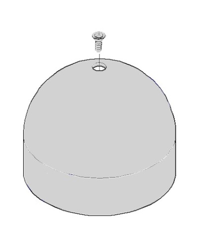 Крышка верхняя CAT Came 119RIX009 в Кемерово Запчасти для шлагбаумов и автоматики Pintop.ru