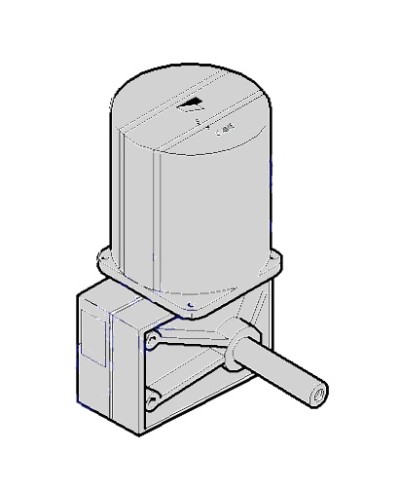 Моторедуктор CAT-X24 Came 119RIX024 в Кемерово Запчасти для шлагбаумов и автоматики Pintop.ru