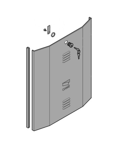 Дверца с замком BY-3500T Came 119RIY059 в Кемерово Запчасти для шлагбаумов и автоматики Pintop.ru