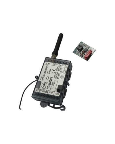 Шлюз GSM для управления автоматикой посредством технологии CAME Connect Came RGSM001S в Кемерово Устройства радиоуправления для шлагбаумов и автоматики Pintop.ru