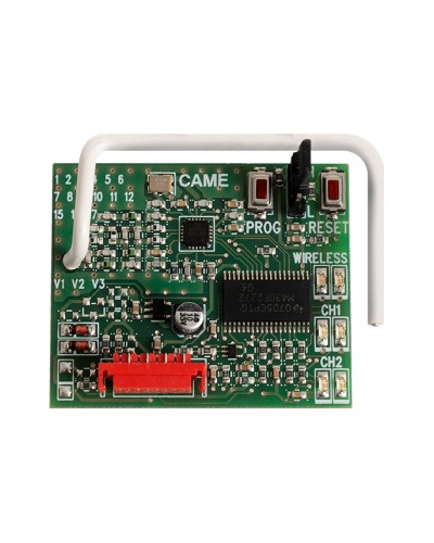 Встраиваемая плата радиоканала для беспроводных устройств системы RIO v2.0 Came RIOCN8WS в Кемерово Устройства радиоуправления для шлагбаумов и автоматики Pintop.ru