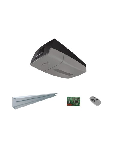 Комплект автоматики для секционных ворот Came VER 08 (VER08DES 2,7 KIT) на основе привода VER08DES (встроенный блок управления, радиоуправление, направляющий профиль) в Кемерово Автоматизация ворот Pintop.ru