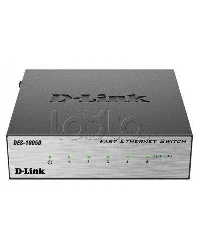 Коммутатор 5-портовый D-Link DES-1005D/O2B в Кемерово Коммутаторы Pintop.ru