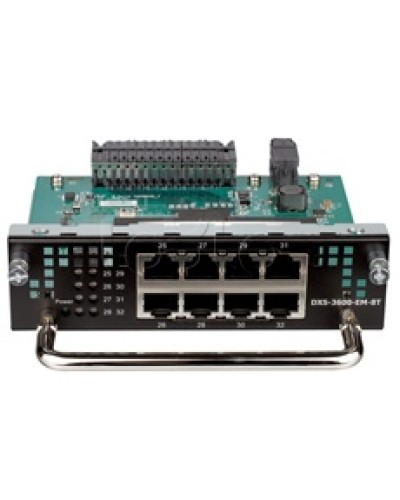 Модуль расширения с 8 портами D-Link DXS-3600-EM-8T/A1A в Кемерово Дополнительное оборудование для сетей Pintop.ru