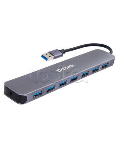 Концентратор с 7 портами USB 3.0 D-Link DUB-1370/B2A в Кемерово Дополнительное оборудование для сетей Pintop.ru