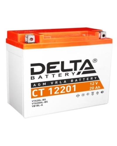 Аккумулятор АКБ 12 - 20 Delta CT 12201 в Кемерово Электротехническое оборудование Pintop.ru
