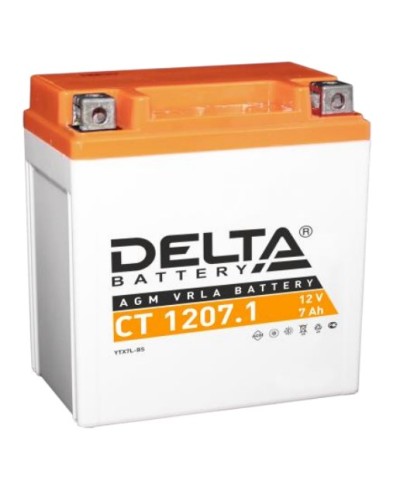 Аккумулятор АКБ 12 - 7 Delta CT 1207.1 в Кемерово Электротехническое оборудование Pintop.ru