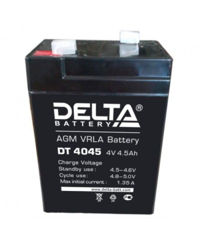 Аккумулятор свинцово-кислотный Delta DT 4045 в Кемерово Электротехническое оборудование Pintop.ru
