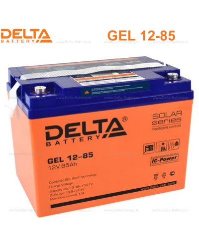 Аккумулятор свинцово-кислотный Delta GEL 12-85 в Кемерово Электротехническое оборудование Pintop.ru