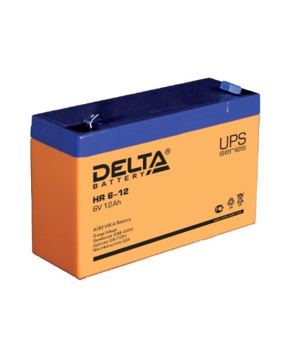 Аккумулятор свинцово-кислотный Delta HR 6-12 в Кемерово Электротехническое оборудование Pintop.ru