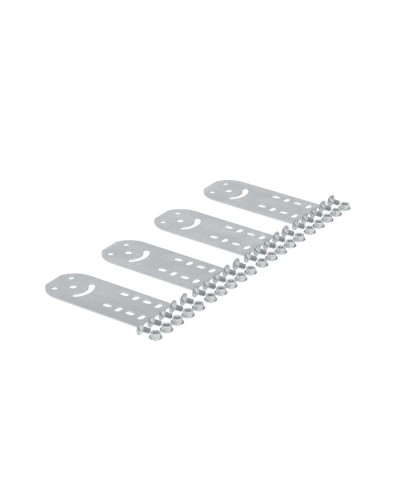 Пластина крепежная GSV H35 в комплекте с крепежными элементами, необходимыми для монтажа DKC SPV00350K в Кемерово Аксессуары для лотков Pintop.ru