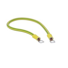 Перемычка медная сеч. 10 мм2, с наконечниками под винт М6 HDZ, L 500 мм DKC SC10L500KHDZ