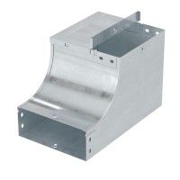 Угол CSSD 90 вертикальный внутр. переходник прав. осн. 400 H80 горячеоцинкованный DKC 37046KHDZ