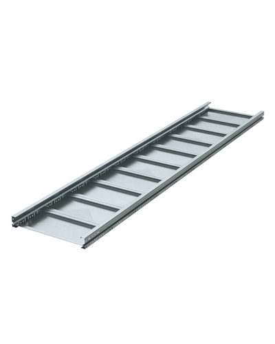 Лоток листовой неперфорированный 100х600, лонжерон 1,5 мм, L 6 м DKC (UNM616) в Кемерово Кабельные лотки Pintop.ru