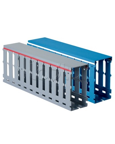 Короб перфорированный, серый RL12 25x30 DKC 00127RL в Кемерово Аксессуары для кабель-канала Pintop.ru