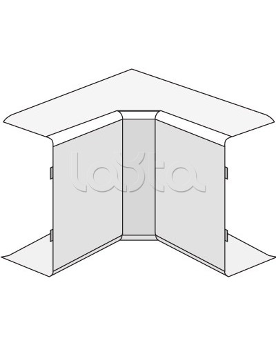 Угол внутренний AIM 40x17 DKC 00395 в Кемерово Аксессуары для кабель-канала Pintop.ru