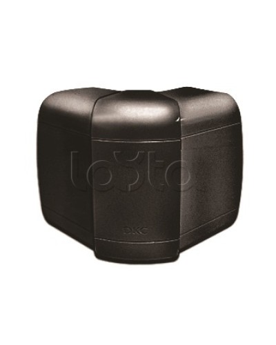 Угол внешний 110х50 мм, измен. черный DKC 01052A в Кемерово Аксессуары для лотков Pintop.ru