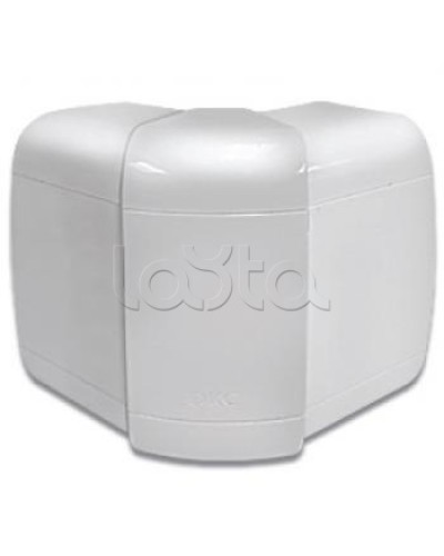 Угол внешний 140х50 мм, изменяемый 80-120°, цвет серый металлик DKC 01452G в Кемерово Аксессуары для кабель-канала Pintop.ru