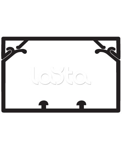 Кабель-канал 100x60 с крышкой с направляющими для установки разделителей TA-GN 100x60 мм DKC 01786 в Кемерово Кабель-канал Pintop.ru