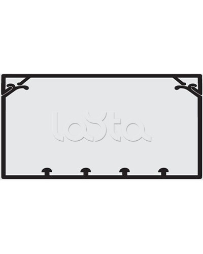 Короб с крышкой с направляющими для установки разделителей ТА-GN 150x80 мм DKC 01792 в Кемерово Кабель-канал Pintop.ru