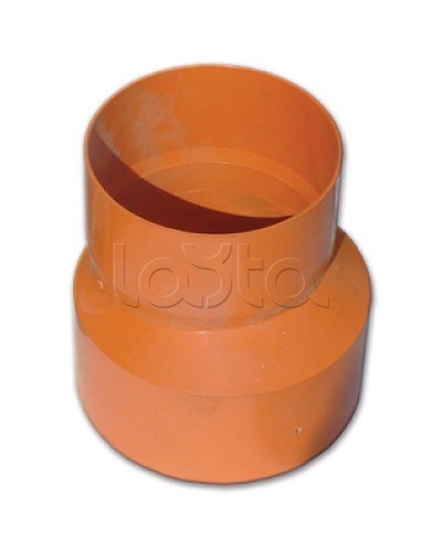 Переходник для двустенных труб полипропилен 90-110ммDKC 024110 в Кемерово Повороты, муфты, тройники Pintop.ru