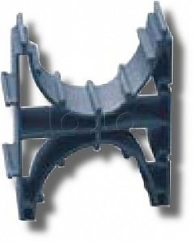 Держатель расстояния (кластер) для двустенных труб, д.110, одинарный DKC (025111) в Кемерово Держатели, клипсы, скобы Pintop.ru