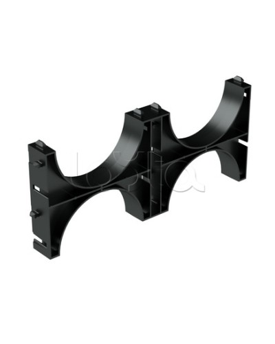 Держатель расстояния двойной (кластер) для двустенных труб д.160 мм DKC 025162 в Кемерово Аксессуары для кабель-канала Pintop.ru