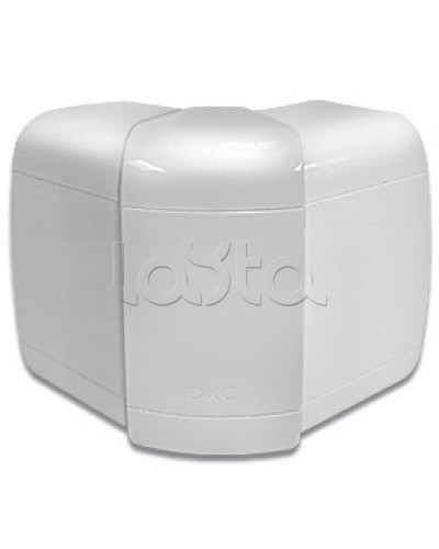 Угол внешний 90х50 мм, изменяемый 80-120°, цвет серый металлик DKC 09552G в Кемерово Аксессуары для лотков Pintop.ru