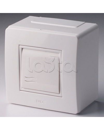 Коробка в сборе с выключателем, коричневая розница DKC 10002B в Кемерово Аксессуары для стоек и шкафов Pintop.ru