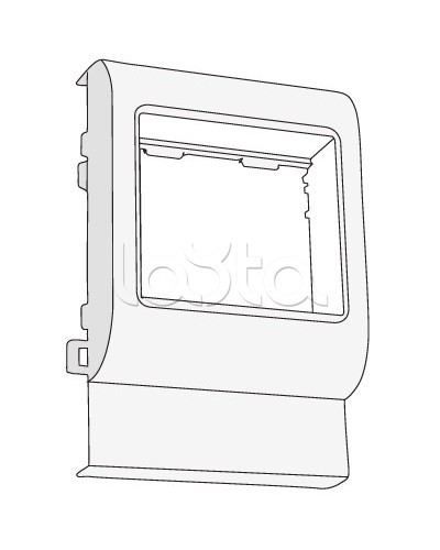 Рамка-суппорт под 2 модуля BRAVA PDA-BN 100 DKC 10453 в Кемерово Аксессуары для кабель-канала Pintop.ru