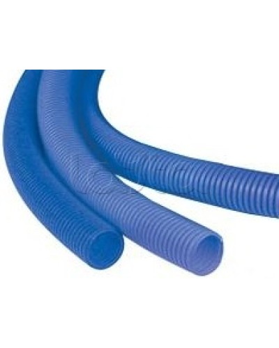 Труба ППЛ гибкая гофрированная, д.25мм, тяжёлая без протяжки, цвет синий DKC 10525 в Кемерово Труба гофрированная Pintop.ru