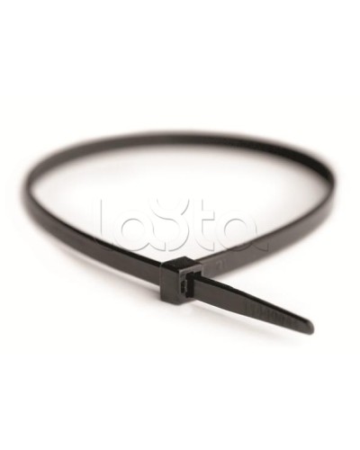 Хомут-стяжка нейлоновый, стандартный PL6.6 4.8х200 мм белый DKC 25215 (100 шт/уп) в Кемерово Стяжки-хомуты Pintop.ru