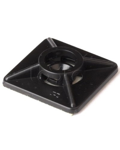 Монтажная база двойная, черная, 27x27 DKC 25474 в Кемерово Крепежные изделия Pintop.ru