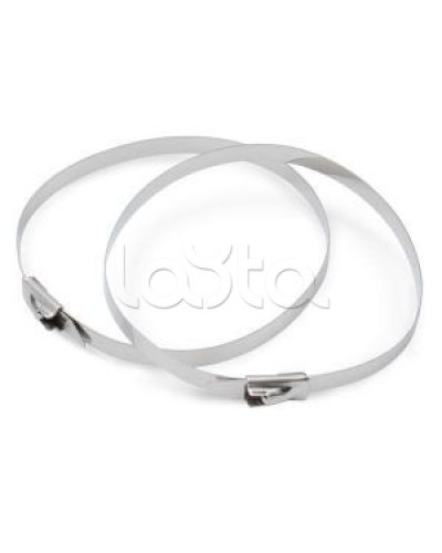 Хомут-стяжка нержавеющая сталь AISI 304 4.6x300 DKC 27406 (50 шт/уп) в Кемерово Стяжки-хомуты Pintop.ru