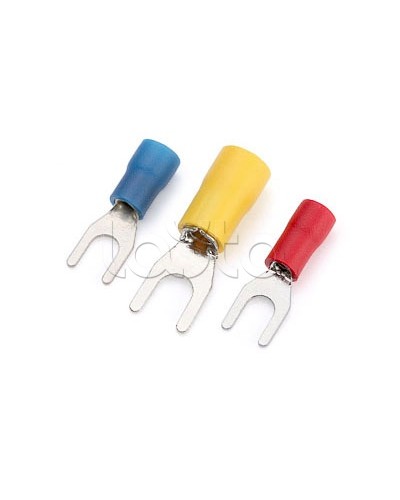 Наконечник вилочный с изолир.фланцем 1,5-2,5 кв.мм 4,1 мм (НВИ) DKC 2B14P в Кемерово Крепежные изделия Pintop.ru