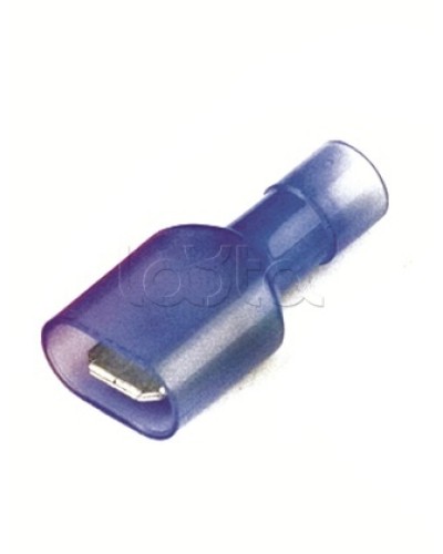 Наконечник плоский полностью изолир. (вилка) 1,5-2,5 кв.мм 6,3х0,8 мм (РППИ-П) DKC 2B22TP в Кемерово Крепежные изделия Pintop.ru