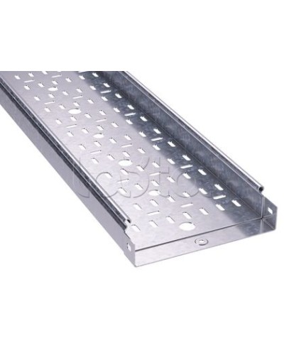 Лоток перфорированный 200x50x3000, толщина металла 1.5мм DKC 3526415 в Кемерово Кабельные лотки Pintop.ru