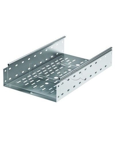 Лоток перфорированный 400x100x3000 мм 6 м/уп DKC 35345 в Кемерово Кабельные лотки Pintop.ru