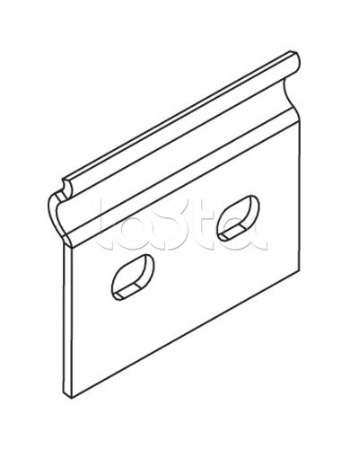 Пластина крепежная GTO H50 DKC 37301 в Кемерово Аксессуары для лотков Pintop.ru