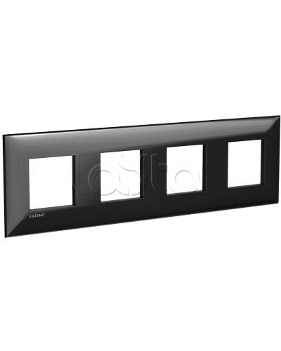 Рамка ARTLEBEDEV Черный квадрат Avanti, 8 мод. DKC 4402908 в Кемерово Аксессуары для лотков Pintop.ru