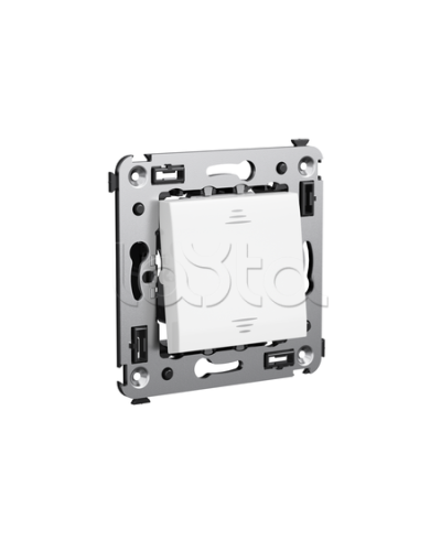 Выключатель одноклавишный в стену, Avanti, Ванильная дымка DKC 4405103 в Кемерово Аксессуары для стоек и шкафов Pintop.ru