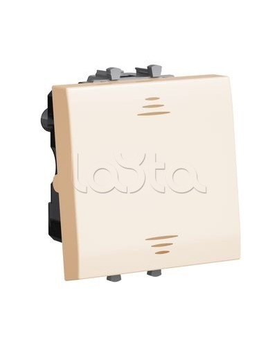 Инвертор Ванильная дымка, Avanti, 16A, 2 мод. DKC 4405122 в Кемерово Аксессуары для стоек и шкафов Pintop.ru