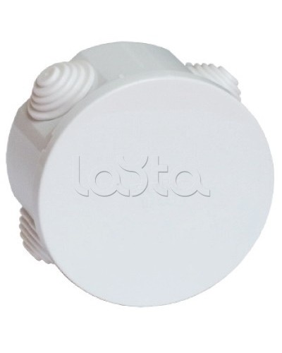 Коробка ответвительная с кабельными вводами, IP44, д.65х35 мм (24 шт/уп) DKC 53500R в Кемерово Распределительные коробки Pintop.ru