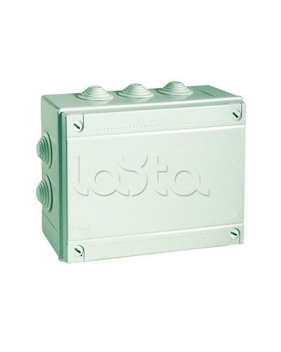 Коробка ответвит. с кабельными вводами, IP55, 100х100х50мм (розница) DKC 53800R в Кемерово Распределительные коробки Pintop.ru