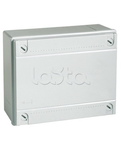 Коробка ответвительная с гладкими стенками, IP56, 240х190х90 мм DKC 54210 в Кемерово Распределительные коробки Pintop.ru