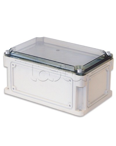 Корпус со стенками с выбивными фланцами и прозрочной крышкой 400х200х146 мм DKC 542211 в Кемерово Щиты электрические Pintop.ru