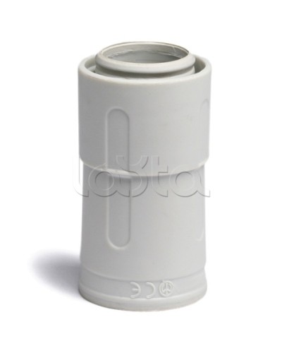 Переходник армированная труба - жесткая труба DKC 16мм 55216 в Кемерово Повороты, муфты, тройники Pintop.ru