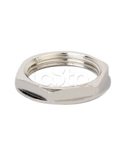 Гайка M12x1,5 никелированная латунь DKC 6006E-12 в Кемерово Крепежные изделия Pintop.ru